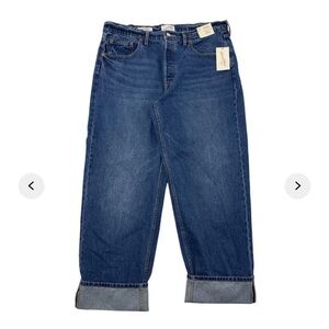 Universal Thread Blue High-Rise Wide-Leg Jeans